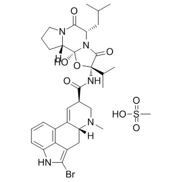 Bromocriptine mesylate结构式