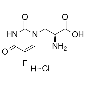 (S)-(-)-5-Fluorowillardiine hydrochloride结构式