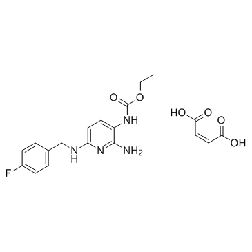 Flupirtine Maleate结构式