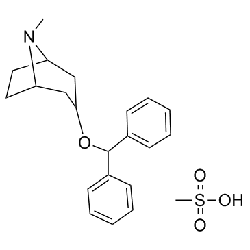 Benztropine mesylate结构式