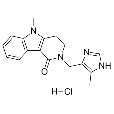 Alosetron Hydrochloride结构式