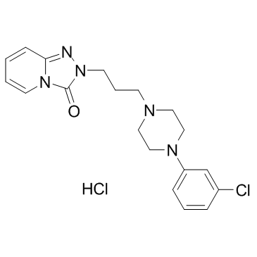 Trazodone hydrochloride结构式