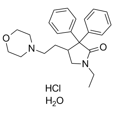 Doxapram hydrochloride hydrate结构式