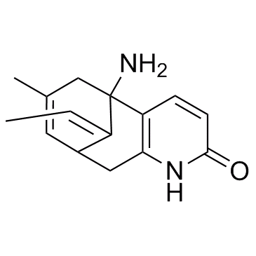 (±)-Huperzine A结构式