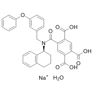 A-317491 sodium salt hydrate结构式