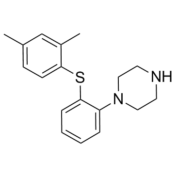 Vortioxetine结构式