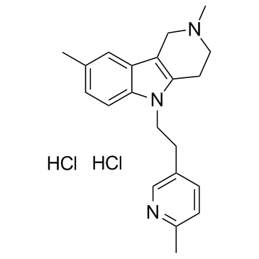 Latrepirdine dihydrochloride结构式