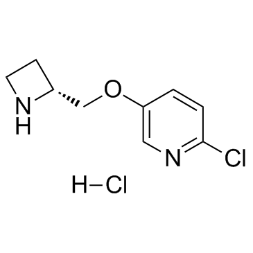 Tebanicline hydrochloride结构式