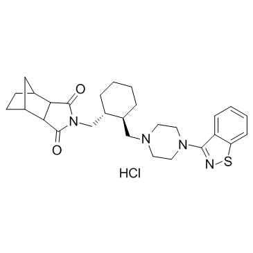 Lurasidone Hydrochloride结构式