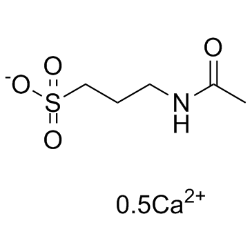 Acamprosate calcium结构式