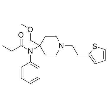 Sufentanil结构式