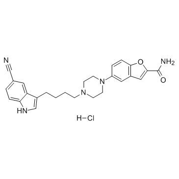 Vilazodone Hydrochloride结构式