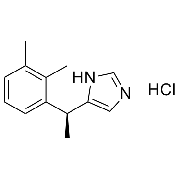 Dexmedetomidine hydrochloride结构式