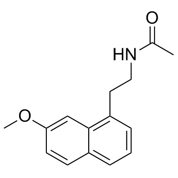 Agomelatine结构式