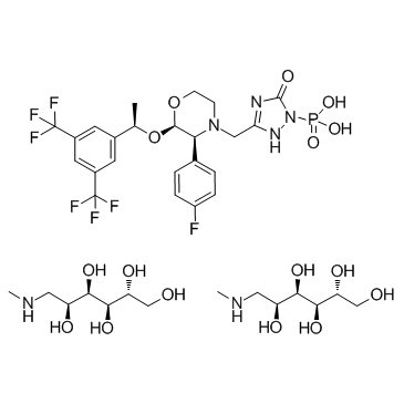 Fosaprepitant dimeglumine结构式