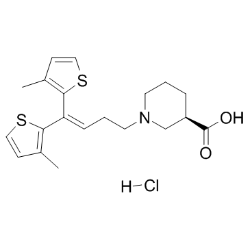 Tiagabine hydrochloride结构式