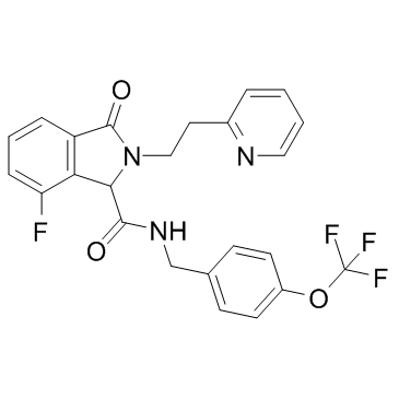 Sodium Channel inhibitor 1结构式