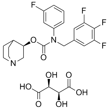 Tarafenacin D-tartrate结构式