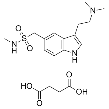 Sumatriptan succinate结构式