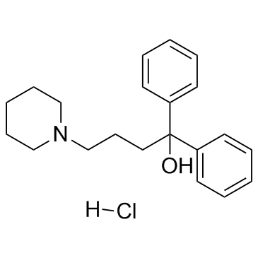 Diphenidol hydrochloride结构式