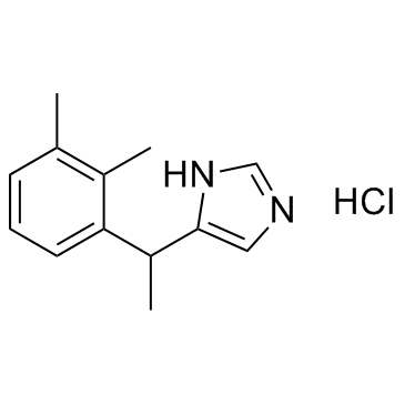 Medetomidine hydrochloride结构式