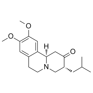 Tetrabenazine结构式