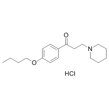 Dyclonine hydrochloride结构式