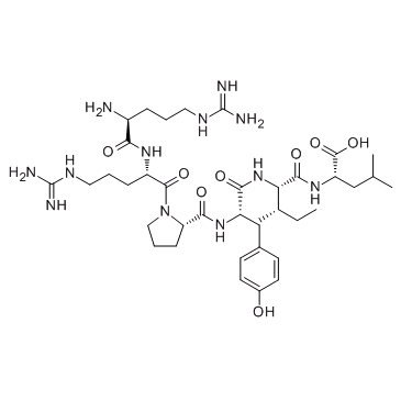 Neurotensin(8-13)结构式