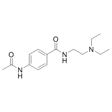 N-Acetylprocainamide结构式