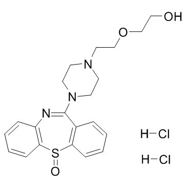 Quetiapine sulfoxide dihydrochloride结构式