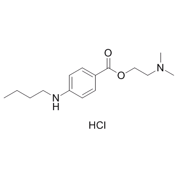 Tetracaine hydrochloride结构式