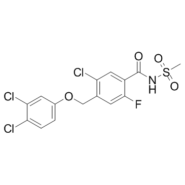 Nav1.7 inhibitor结构式