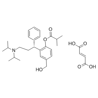 Fesoterodine fumarate结构式