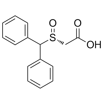 (R)-(-)-Modafinic acid结构式