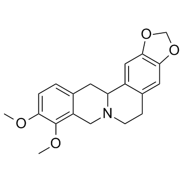 Tetrahydroberberine结构式