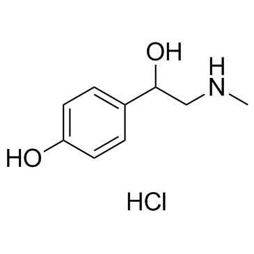 Synephrine hydrochloride结构式