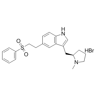 Eletriptan hydrobromide结构式