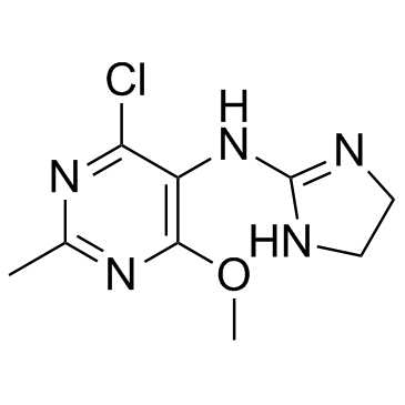 Moxonidine结构式