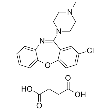 Loxapine succinate结构式