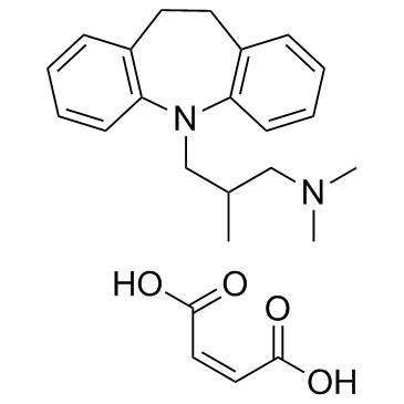 Trimipramine maleate结构式