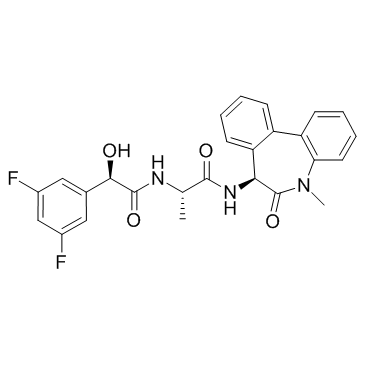 LY-411575 isomer 1结构式