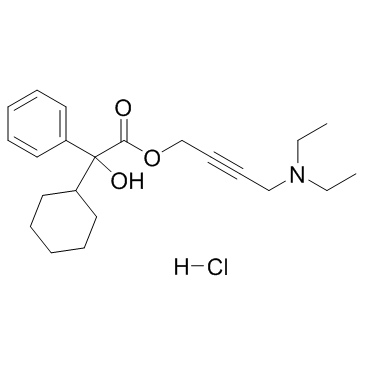 Oxybutynin chloride结构式