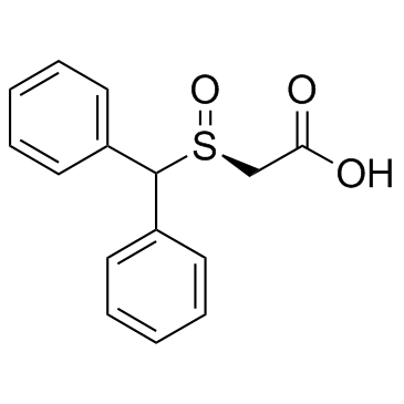 (S)-(+)-Modafinic acid结构式