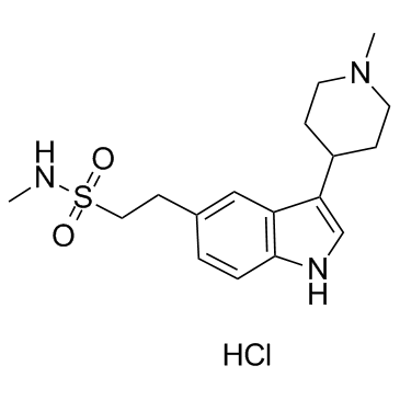 Naratriptan hydrochloride结构式