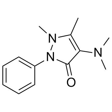 Amidopyrine结构式