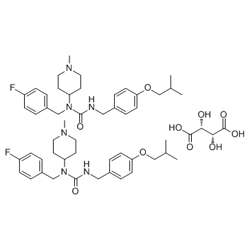 Pimavanserin tartrate结构式