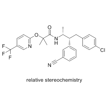 Taranabant racemate结构式