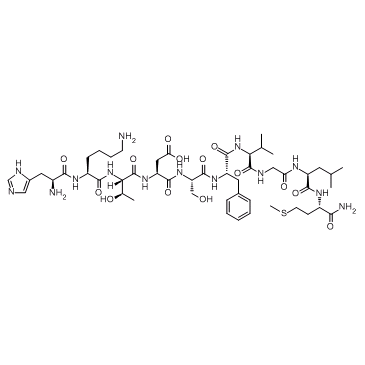 Neurokinin A结构式