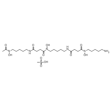 Deferoxamine mesylate结构式