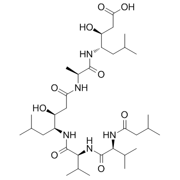 Pepstatin结构式